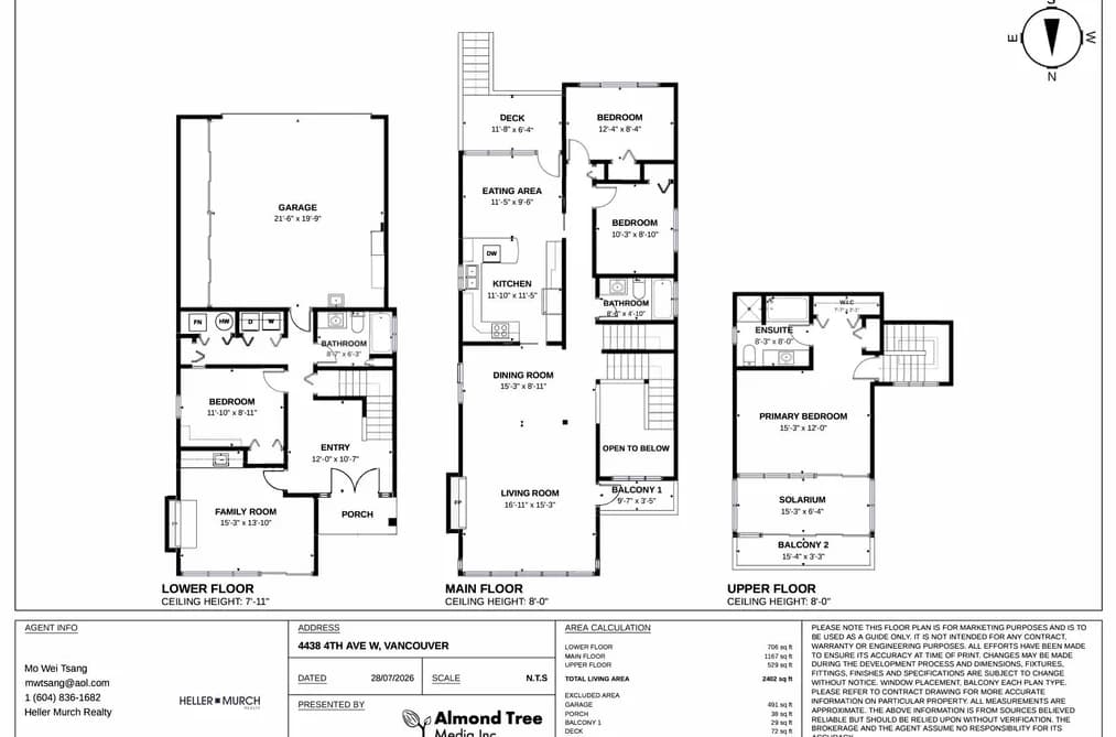 4438 W 4TH AVENUE, Vancouver, BC — Residential for Sale - Main Photo