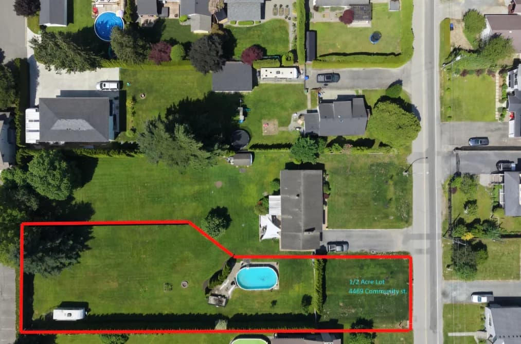 4469 COMMUNITY STREET, Chilliwack, BC — Land for Sale - Main Photo