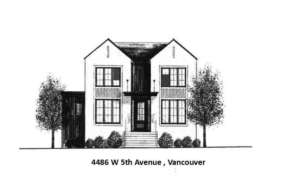 4486 W 5TH AVENUE, Vancouver, BC — Residential for Sale - Main Photo