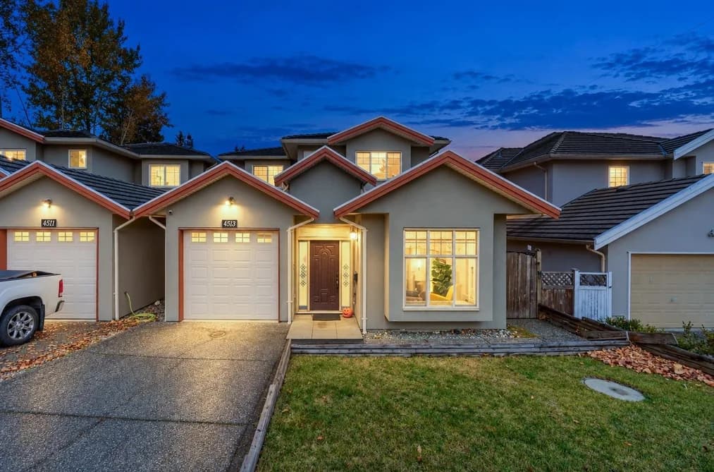 4513 Ellerton Court, Burnaby, BC - Half Duplex for Sale - Main Photo 4513 Ellerton Court, Burnaby, BC - Half Duplex for Sale - Main Photo
