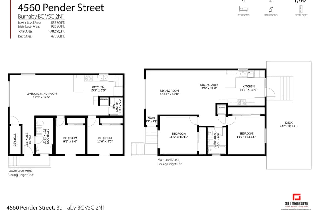 4560 PENDER STREET, Burnaby, BC — Residential for Sale - Photo 2