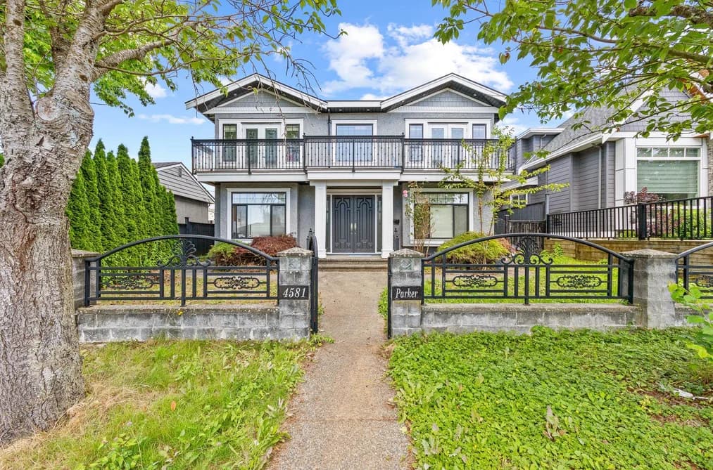 4581 PARKER STREET, Burnaby, BC — Residential for Sale - Main Photo