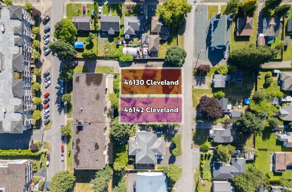 46130 CLEVELAND AVENUE, Chilliwack, BC — Land for Sale - Main Photo