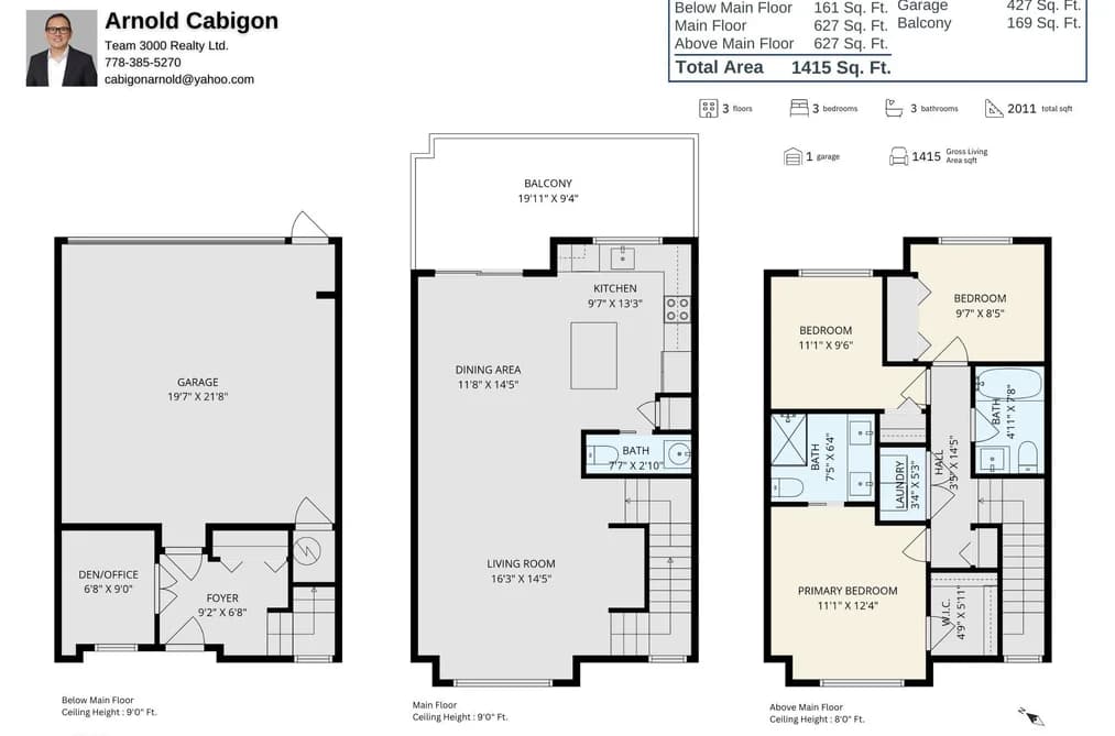 503 16433 WATSON DRIVE, Surrey, BC — Residential for Sale - Photo 2