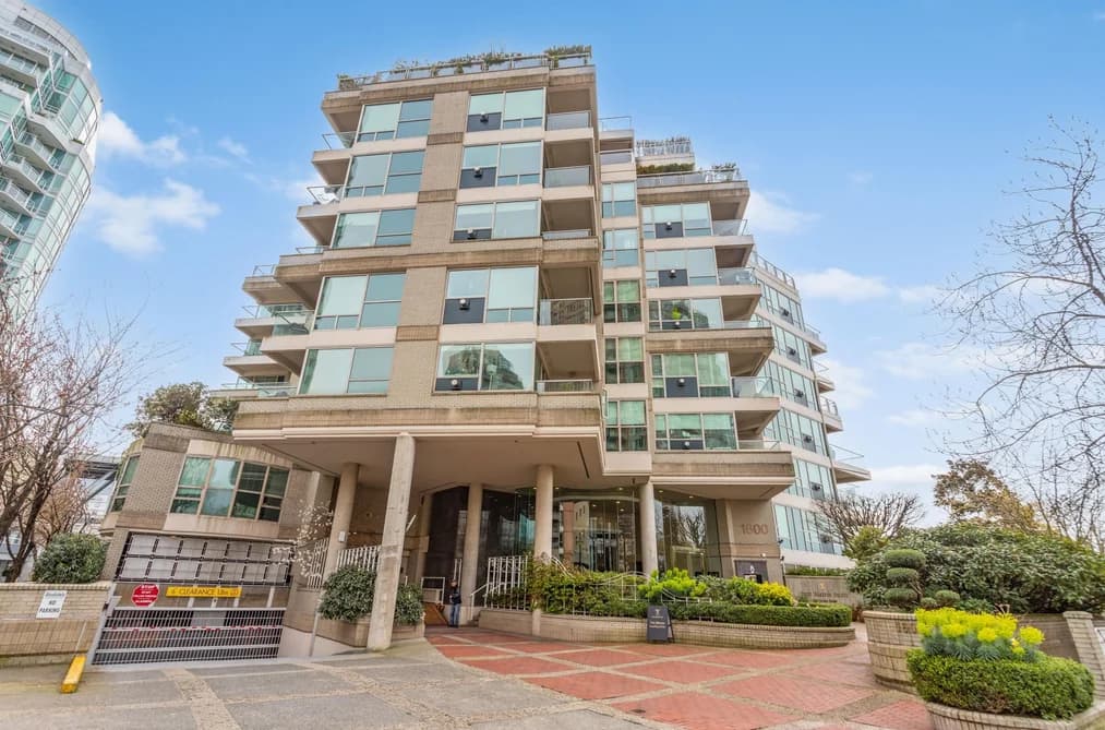 504 1600 HORNBY STREET, Vancouver, BC — Residential for Sale - Main Photo