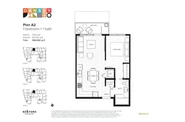 Condo for sale at 509 599 Dansey Avenue Coquitlam British Columbia - MLS: R3136538