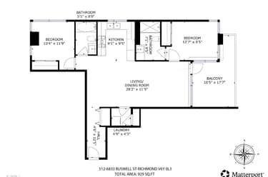 Condo for sale at 512 6833 Buswell Street Richmond British Columbia - MLS: R3075442