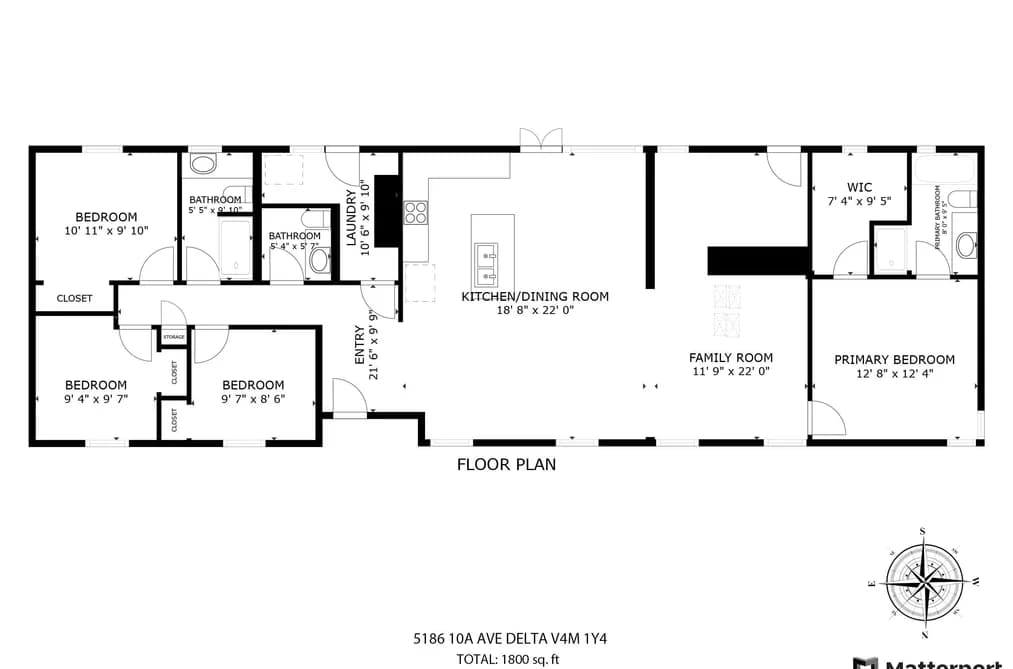 5186 10A AVENUE, Delta, BC — Residential for Sale - Main Photo