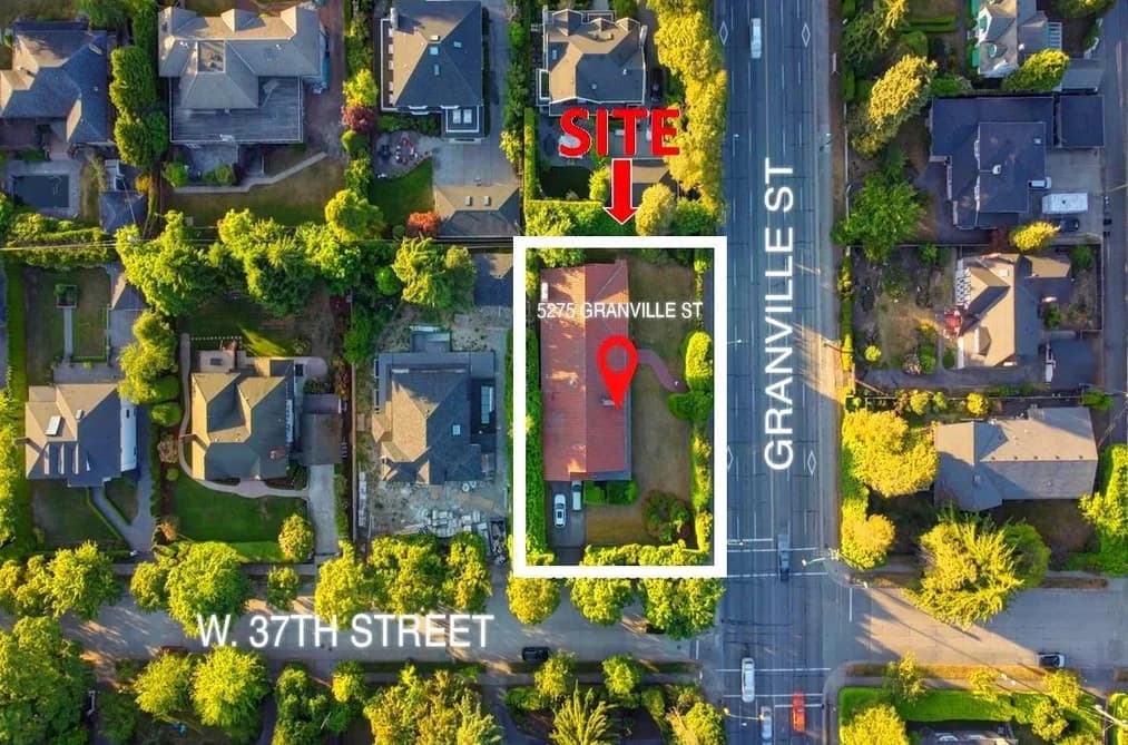 5275 GRANVILLE STREET, Vancouver, BC — Land for Sale - Main Photo