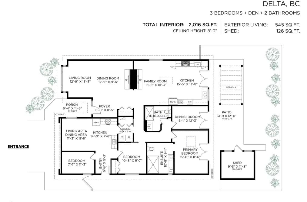 5358 WESTMINSTER AVENUE, Delta, BC — Residential for Sale - Photo 2