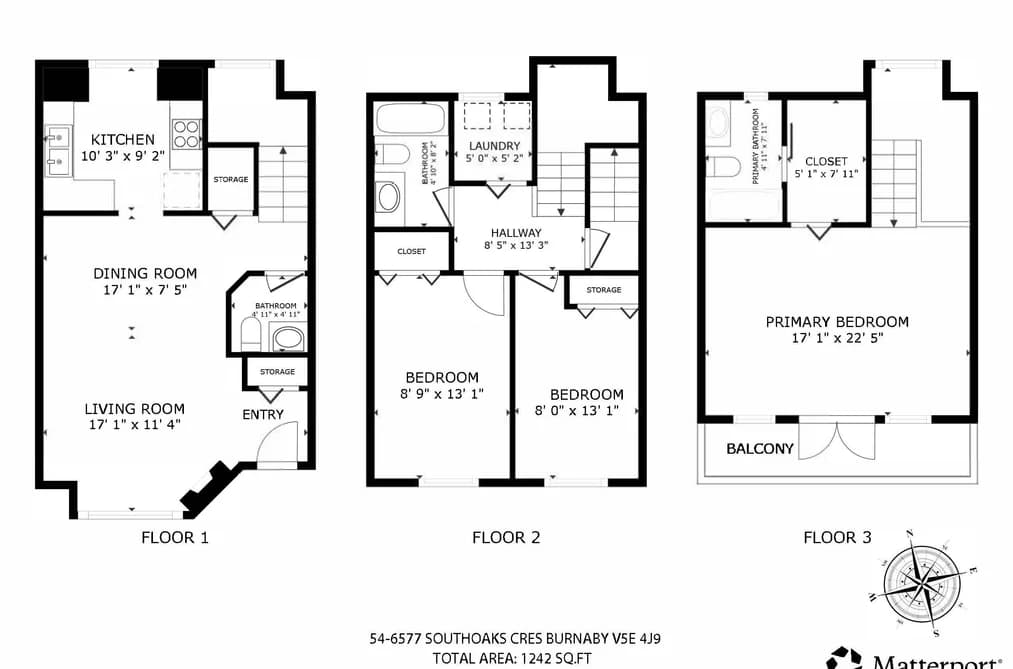 54 6577 SOUTHOAKS CRESCENT, Burnaby, BC — Residential for Sale - Main Photo