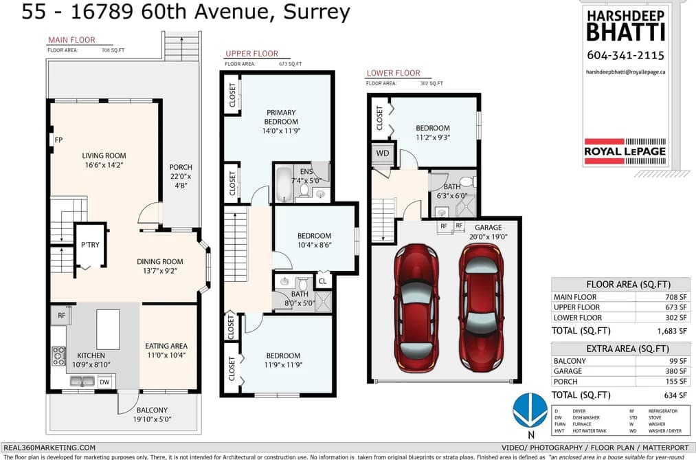 55 16789 60 AVENUE, Surrey, BC — Residential for Sale - Photo 2