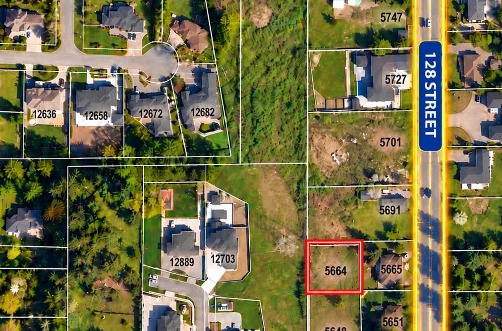 5664 127A STREET, Surrey, BC — Land for Sale - Main Photo