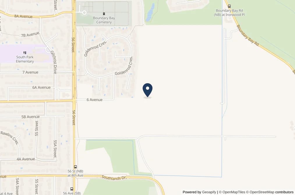 5761 6 AVENUE, Delta, BC — Land for Sale - Main Photo