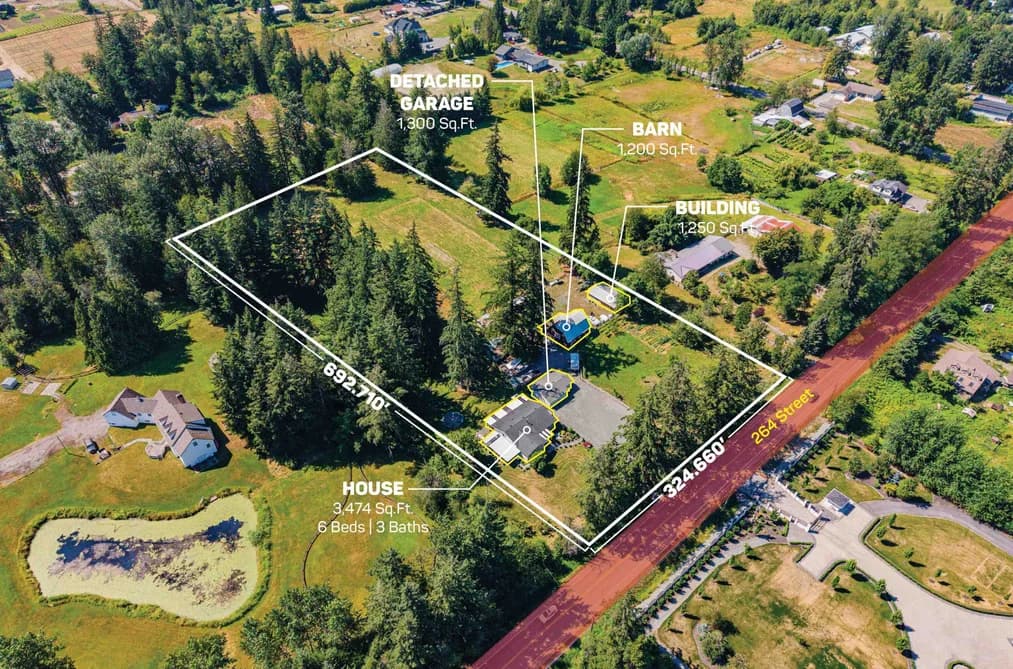 5871 264 STREET, Langley, BC — Residential for Sale - Main Photo