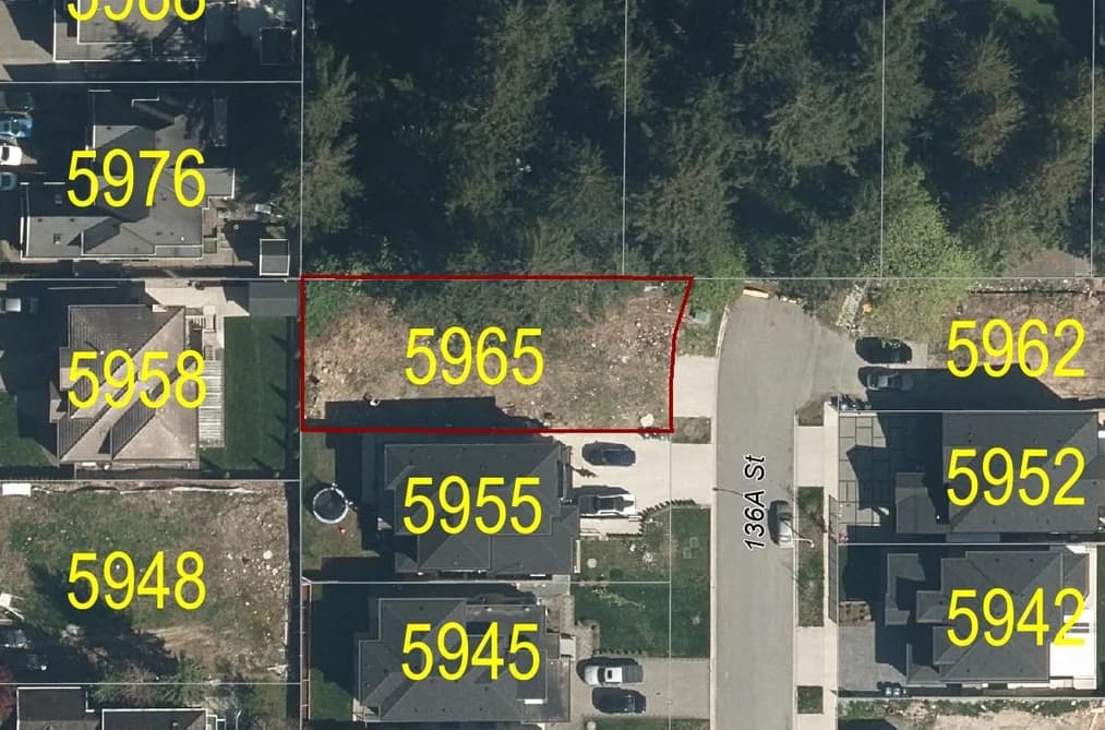 5965 136A STREET, Surrey, BC — Land for Sale - Photo 2
