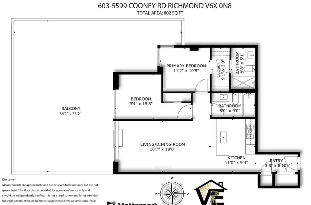 603 5599 COONEY ROAD, Richmond, BC — Residential for Sale - Main Photo