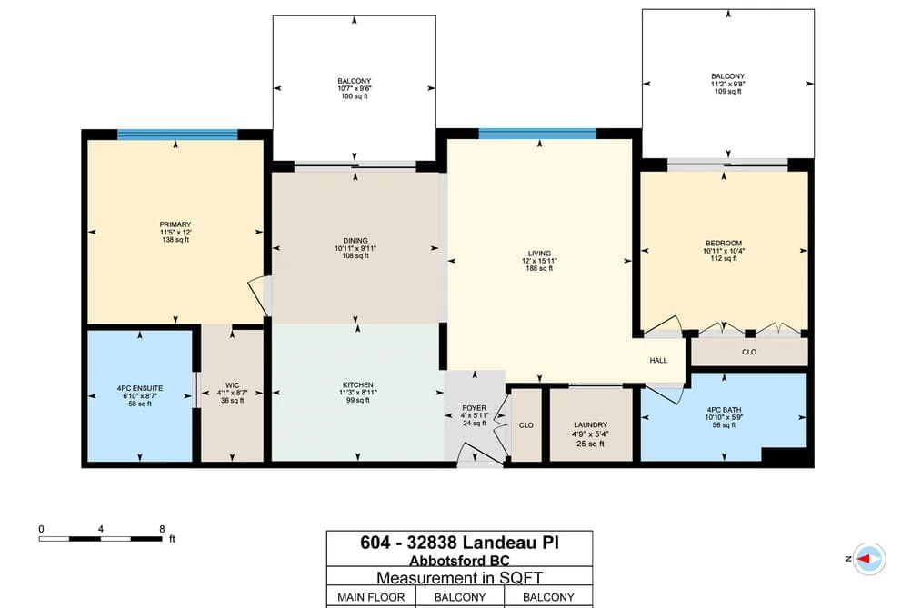 604 32838 LANDEAU PLACE, Abbotsford, BC — Residential for Sale - Photo 2