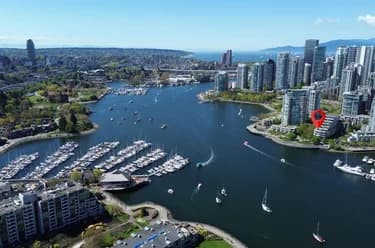 Condo for sale at 606 1288 Marinaside Crescent Vancouver British Columbia - MLS: R3146125