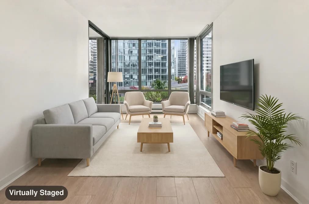 606 1288 W GEORGIA STREET, Vancouver, BC — Residential for Sale - Main Photo