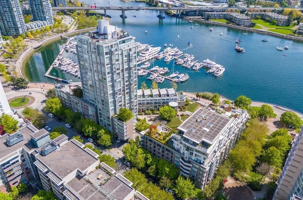 608 1228 MARINASIDE CRESCENT STREET, Vancouver, BC — Residential for Sale - Main Photo