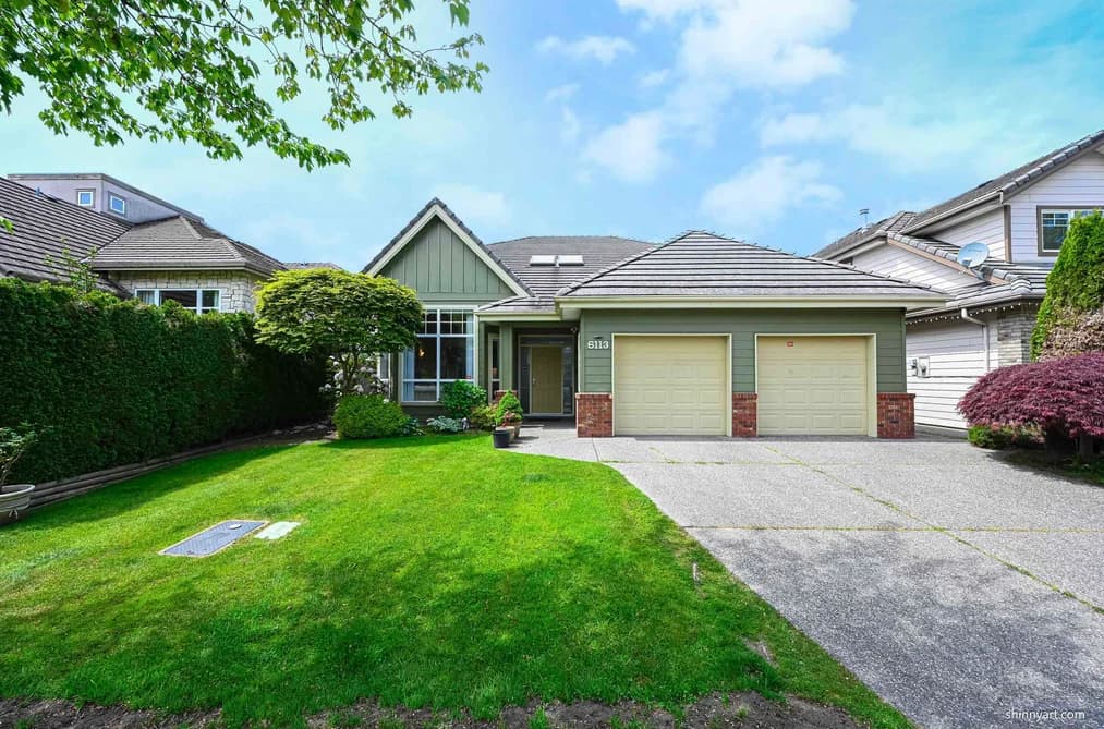 6113 PEARKES DRIVE, Richmond, BC — Residential for Sale - Main Photo