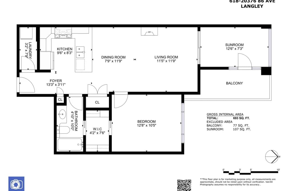 618 20376 N 86TH AVENUE, Langley, BC — Residential for Sale - Photo 2