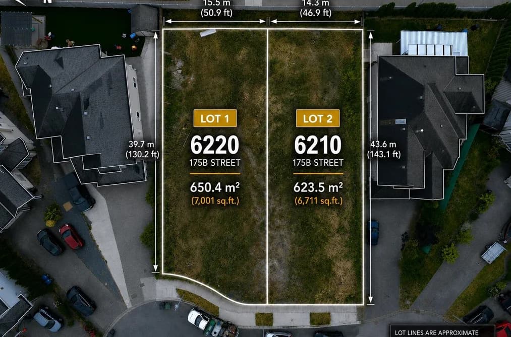 6220 175B STREET, Surrey, BC — Land for Sale - Main Photo