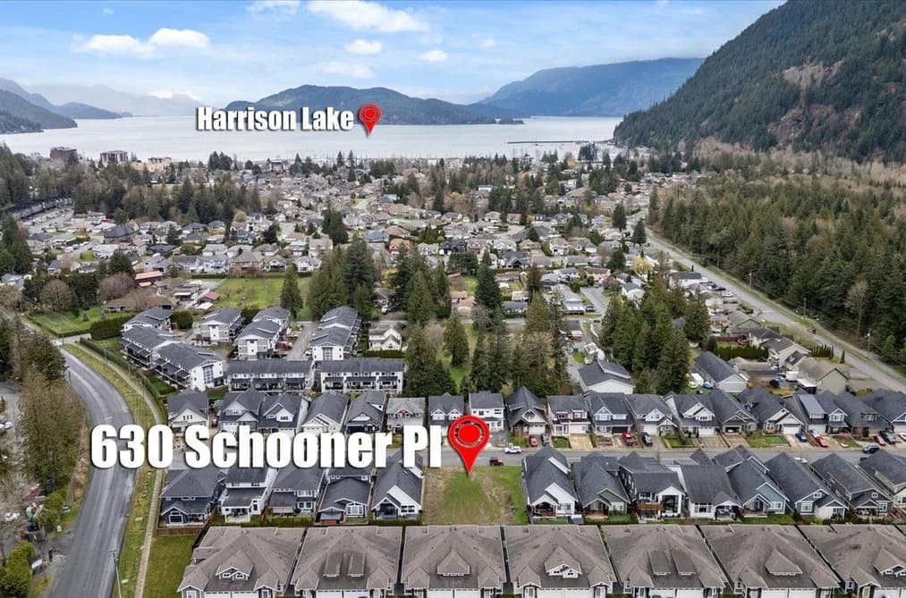 630 SCHOONER PLACE, Harrison Hot Springs, BC — Land for Sale - Main Photo