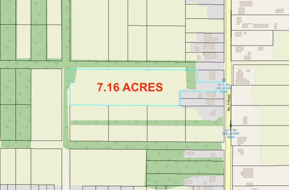 6471 NO. 5 ROAD, Richmond, BC — Land for Sale - Main Photo