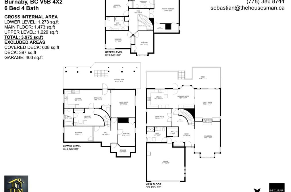 6800 GRANT PLACE, Burnaby, BC — Residential for Sale - Main Photo