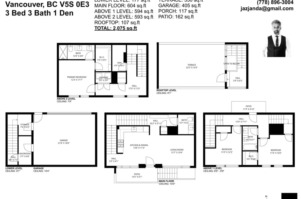 7 8508 JACK UPPAL STREET, Vancouver, BC — Residential for Sale - Photo 2
