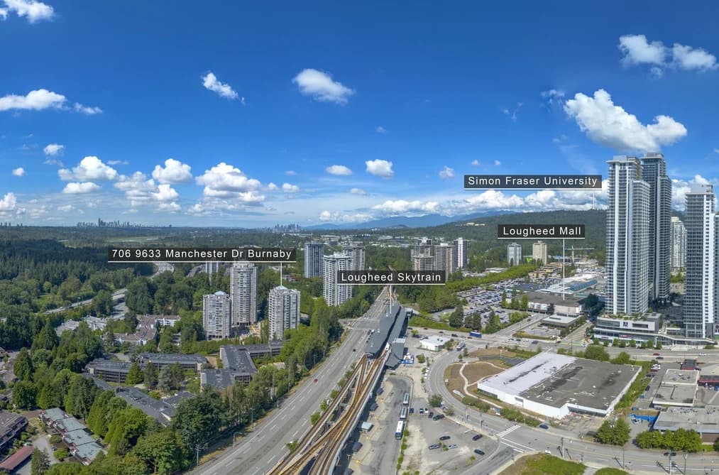 706 9633 MANCHESTER DRIVE, Burnaby, BC — Residential for Sale - Main Photo