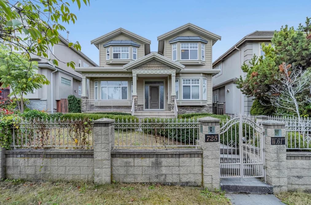 725 W 61ST AVENUE, Vancouver, BC — Residential for Sale - Main Photo