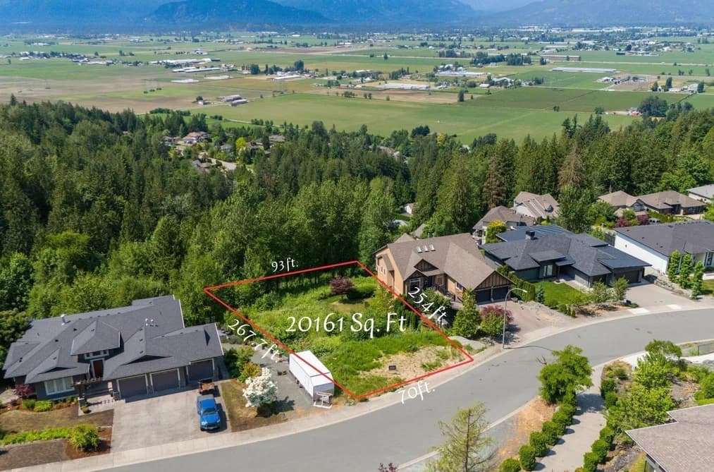 7287 MOUNT THURSTON DRIVE, Chilliwack, BC — Land for Sale - Main Photo