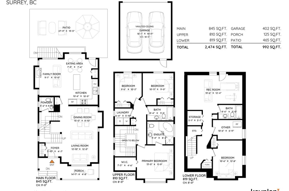 7321 192A STREET, Surrey, BC — Residential for Sale - Photo 2