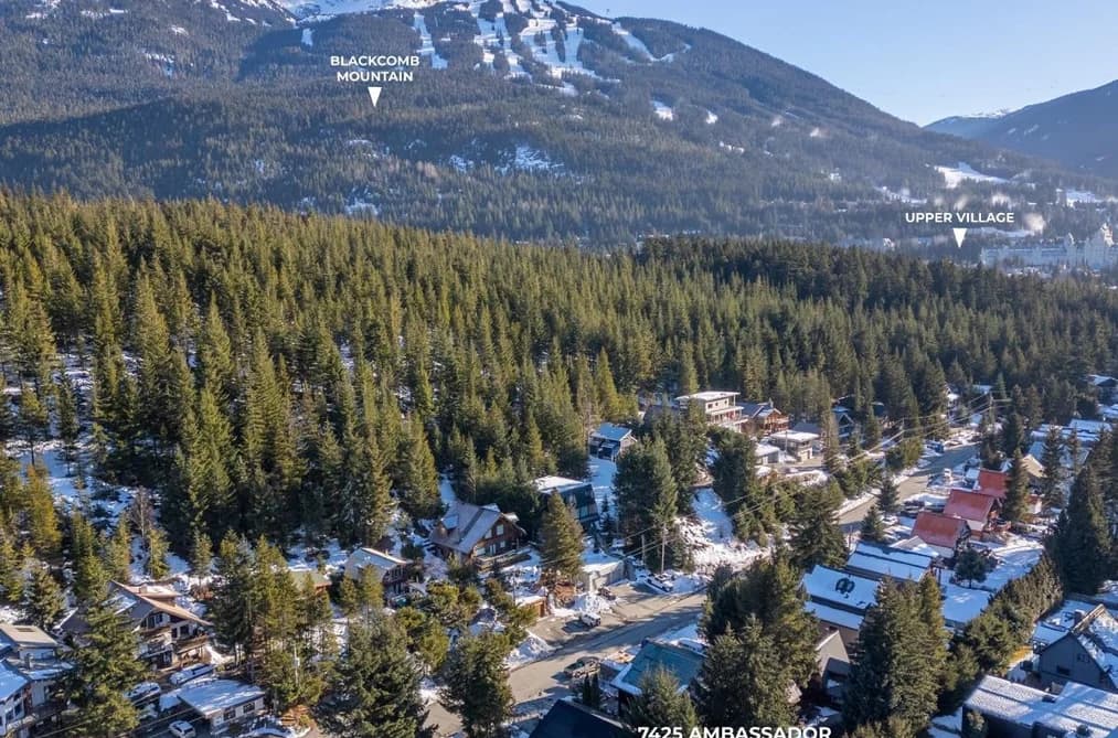 7425 AMBASSADOR CRESCENT, Whistler, BC — Residential for Sale - Main Photo