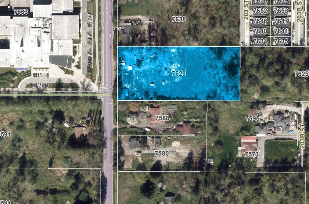 7628 202A STREET, Langley, BC — Land for Sale - Main Photo
