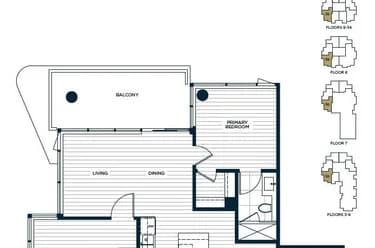 Condo for sale at 806 4988 Bennett Street Burnaby British Columbia - MLS: R3115311
