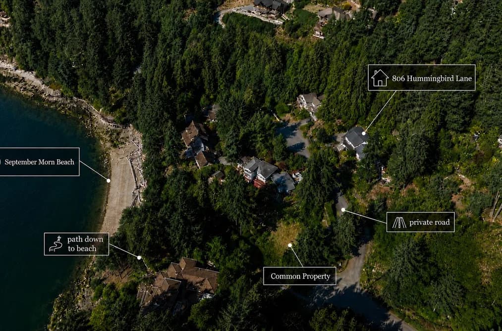 806 HUMMINGBIRD LANE, Bowen Island, BC — Residential for Sale - Photo 2