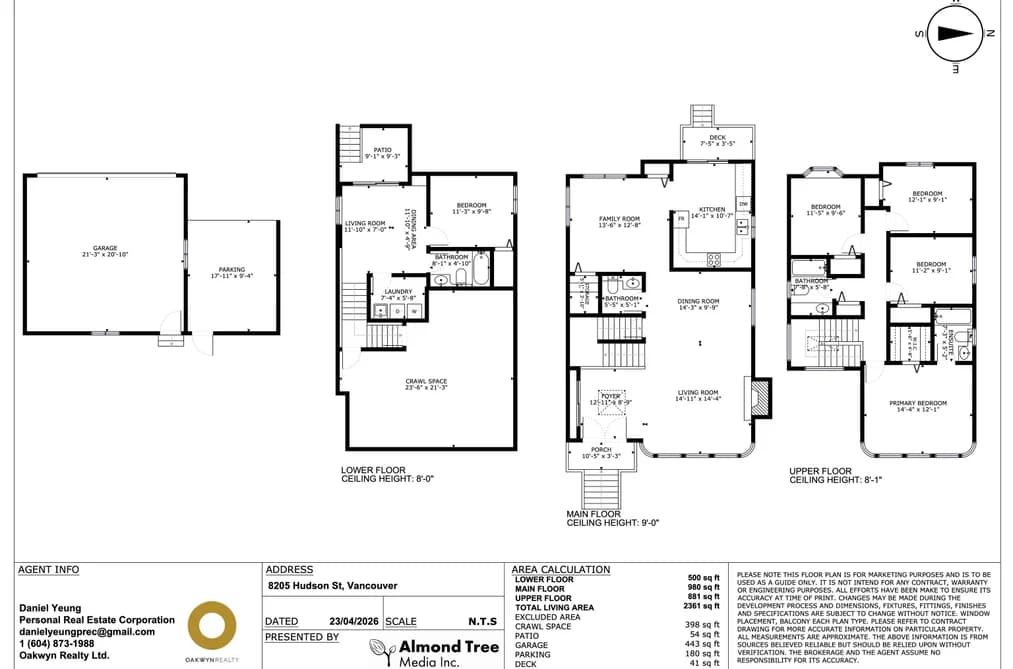 8205 HUDSON STREET, Vancouver, BC — Residential for Sale - Photo 2