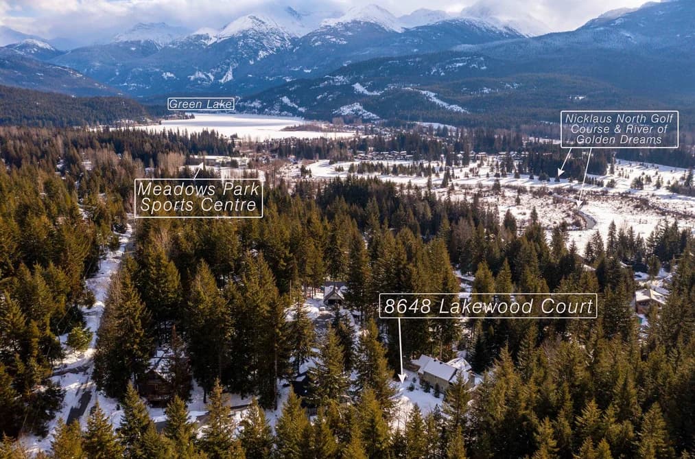 8648 LAKEWOOD COURT, Whistler, BC — Land for Sale - Main Photo