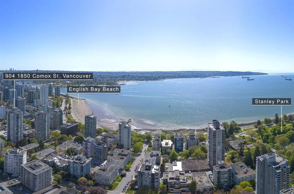 904 1850 COMOX STREET, Vancouver, BC — Residential for Sale - Main Photo