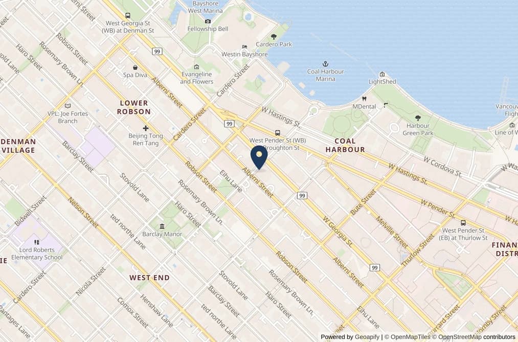 910 1367 ALBERNI STREET, Vancouver, BC — Residential for Sale - Main Photo