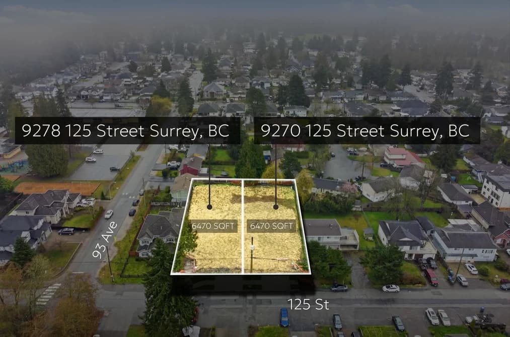 9278 125 STREET, Surrey, BC — Land for Sale - Main Photo