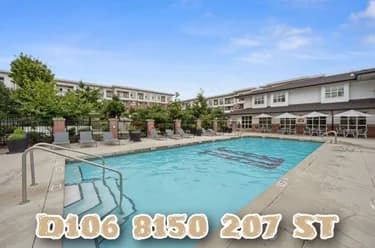 Condo for sale at D106 8150 207 Street Langley British Columbia - MLS: R3150887