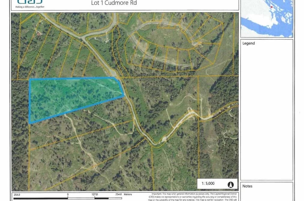 LOT 01 CUDMORE ROAD, Salt Spring Island, BC — Land for Sale - Photo 2