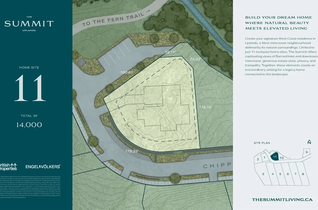 Lot 11 3500 CHIPPENDALE ROAD, West Vancouver, BC — Land for Sale - Photo 2