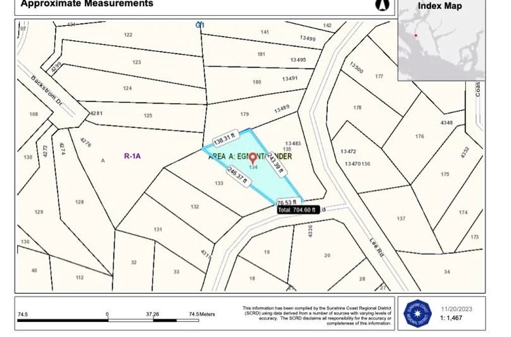 Lot 134 ORCA ROAD, Pender Harbour, BC — Land for Sale - Photo 2