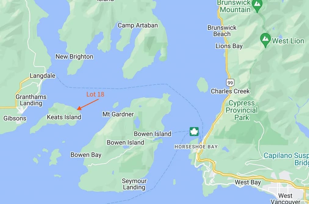 LOT 18 COTTON POINT, Keats Island, BC — Residential for Sale - Photo 2
